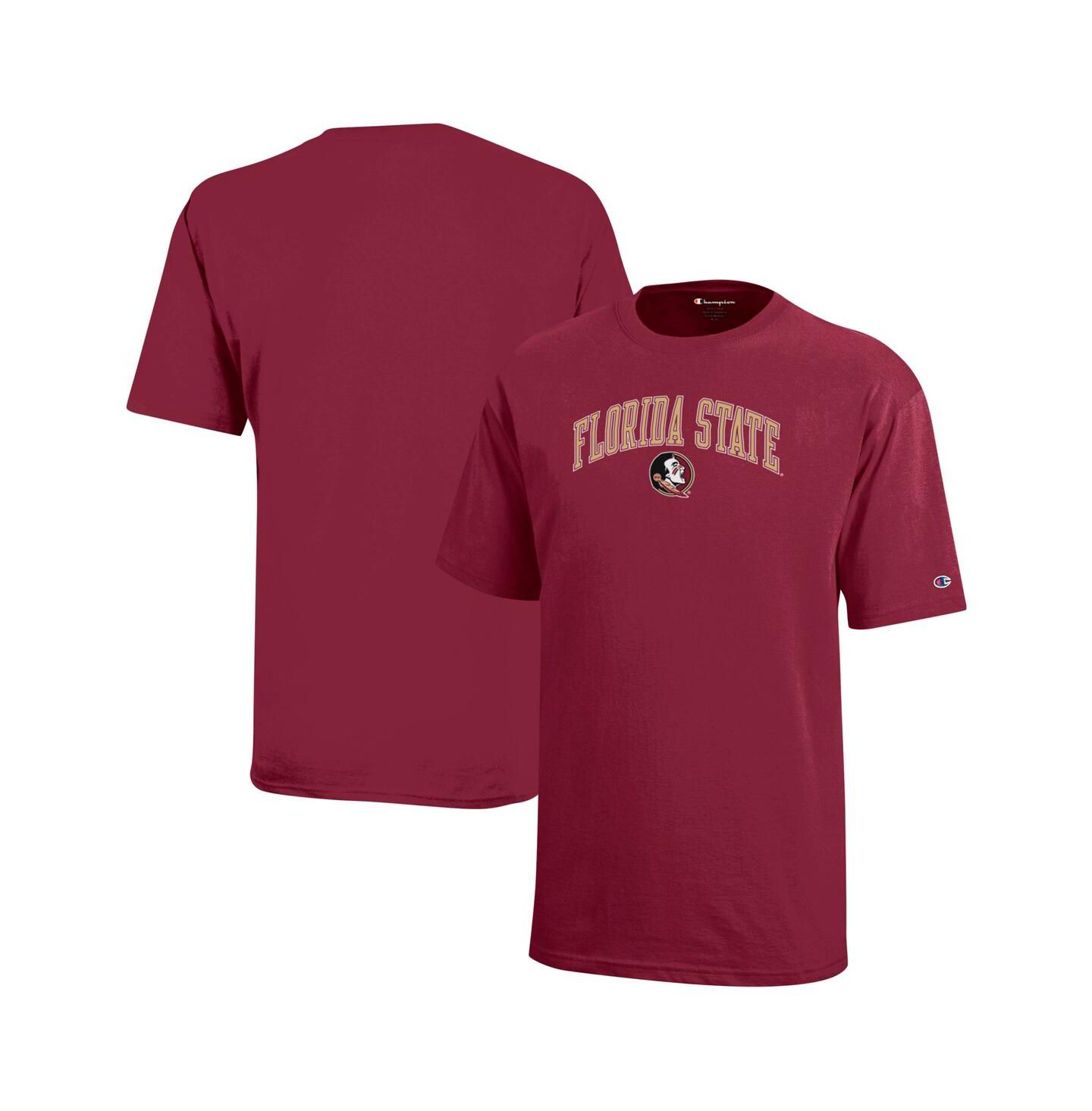Детская футболка Champion Garnet Florida State Seminoles Arch Over Logo — фото 1