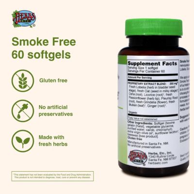 Smoke Free - 60 softgels