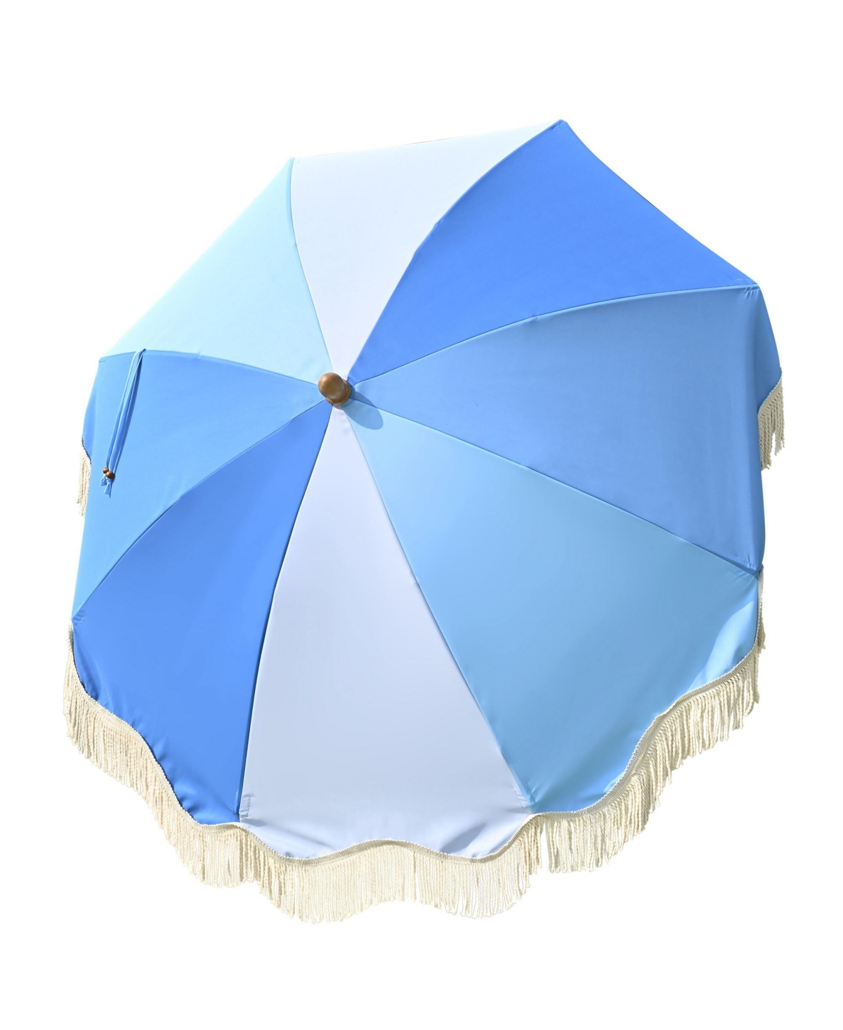 LAGarden Ft Fringe Umbrella Replacement Canopy Top Cover Outdoor Patio Yard