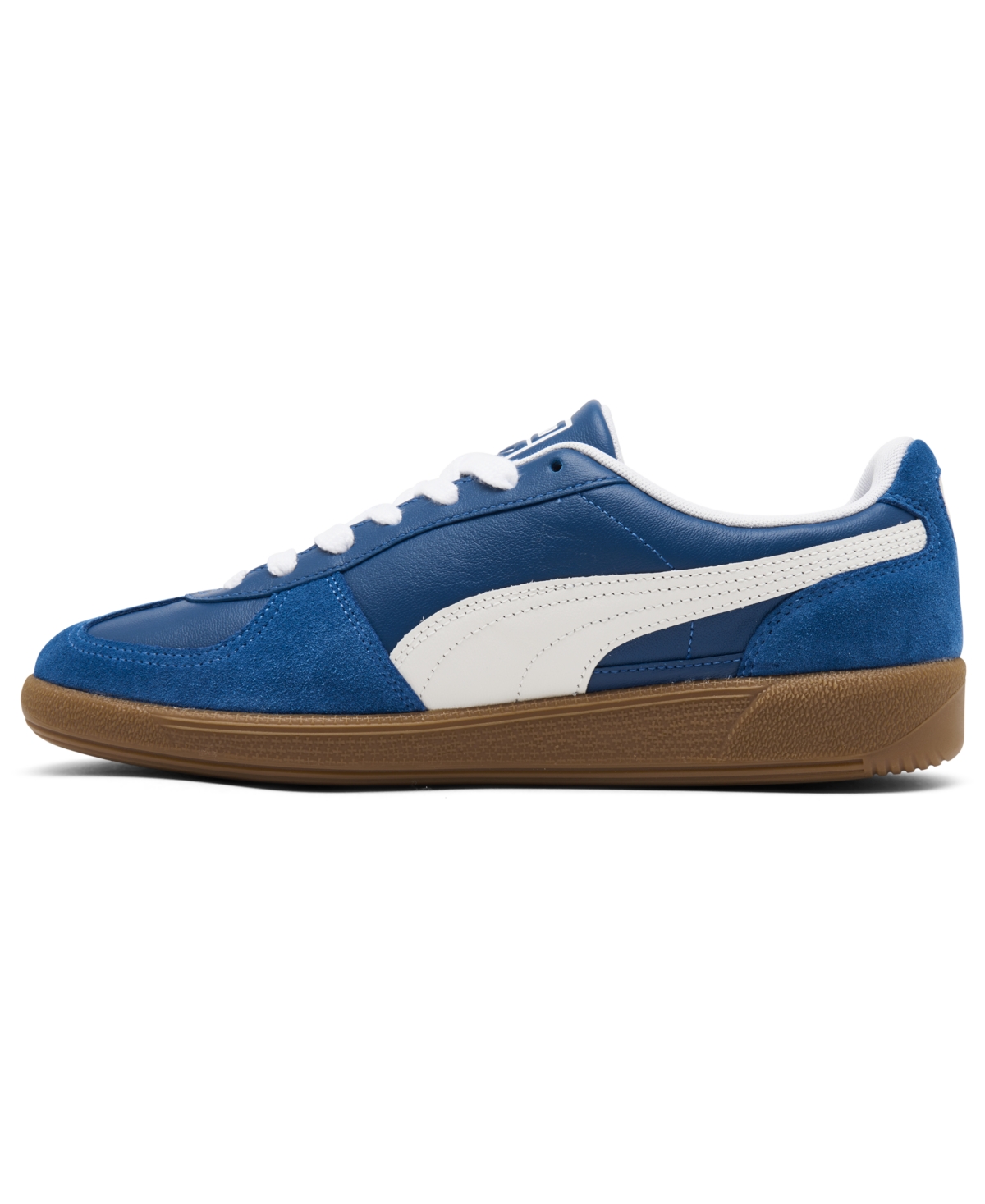 Puma Men's Palermo Casual Sneakers from Finish Line -White/Vapor Grey