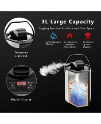 Portable Personal Steam Sauna Spa with Steamer Chair-Gray