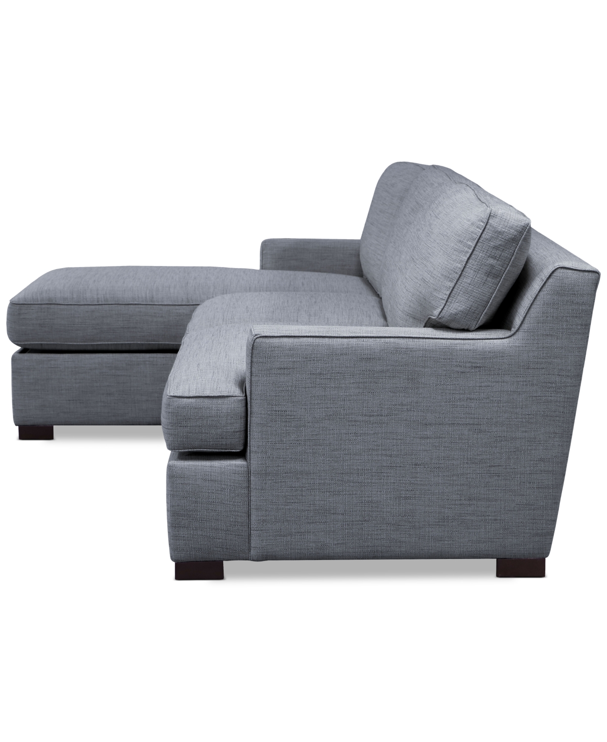 Macy's Kaelie 2-pc. Reversible Sofa Chase Sleeper Sofa In Nickel