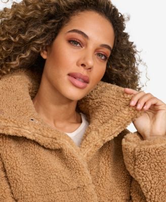 Women's Short Sherpa Teddy Jacket