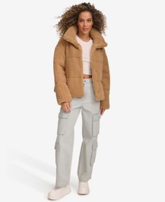 Women's Short Sherpa Teddy Jacket
