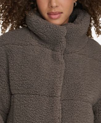 Women's Short Sherpa Teddy Jacket