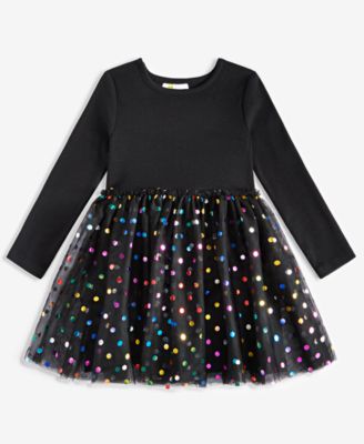 Epic Threads - Toddler Girls Confetti Foil Tutu Dress