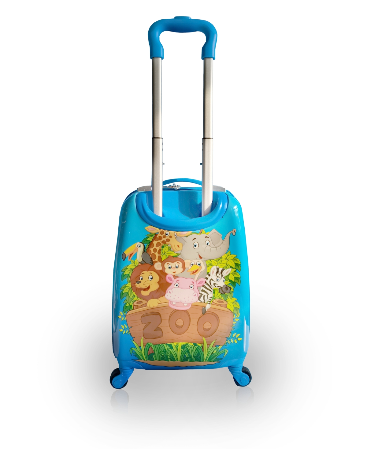Tucci 18" Luggage Carry On Suitcase Kids Travel Suitcase In Zooland