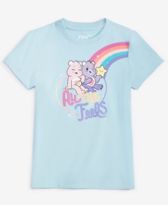 Epic Threads - Toddler Girls All The Feels Care Bears Graphic Short-Sleeve T-Shirt