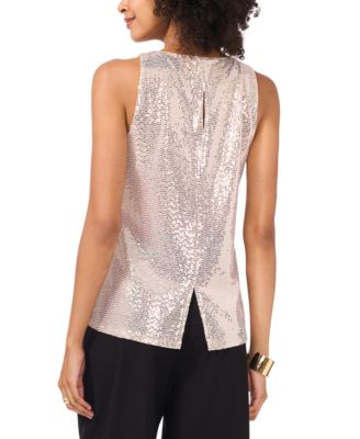 Women's Sequin Sleeveless Top