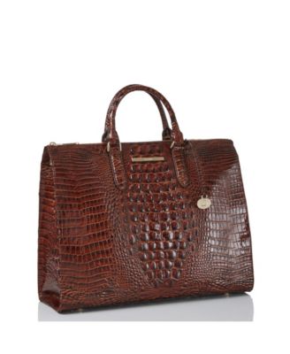 Large Leather Business Tote