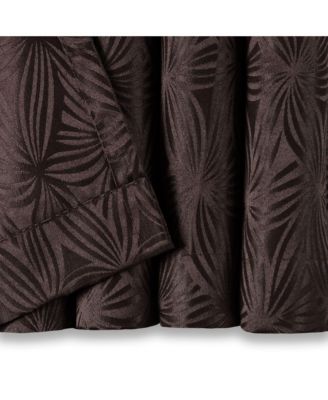 Premium 2-Panel Embossed Textured Curtains