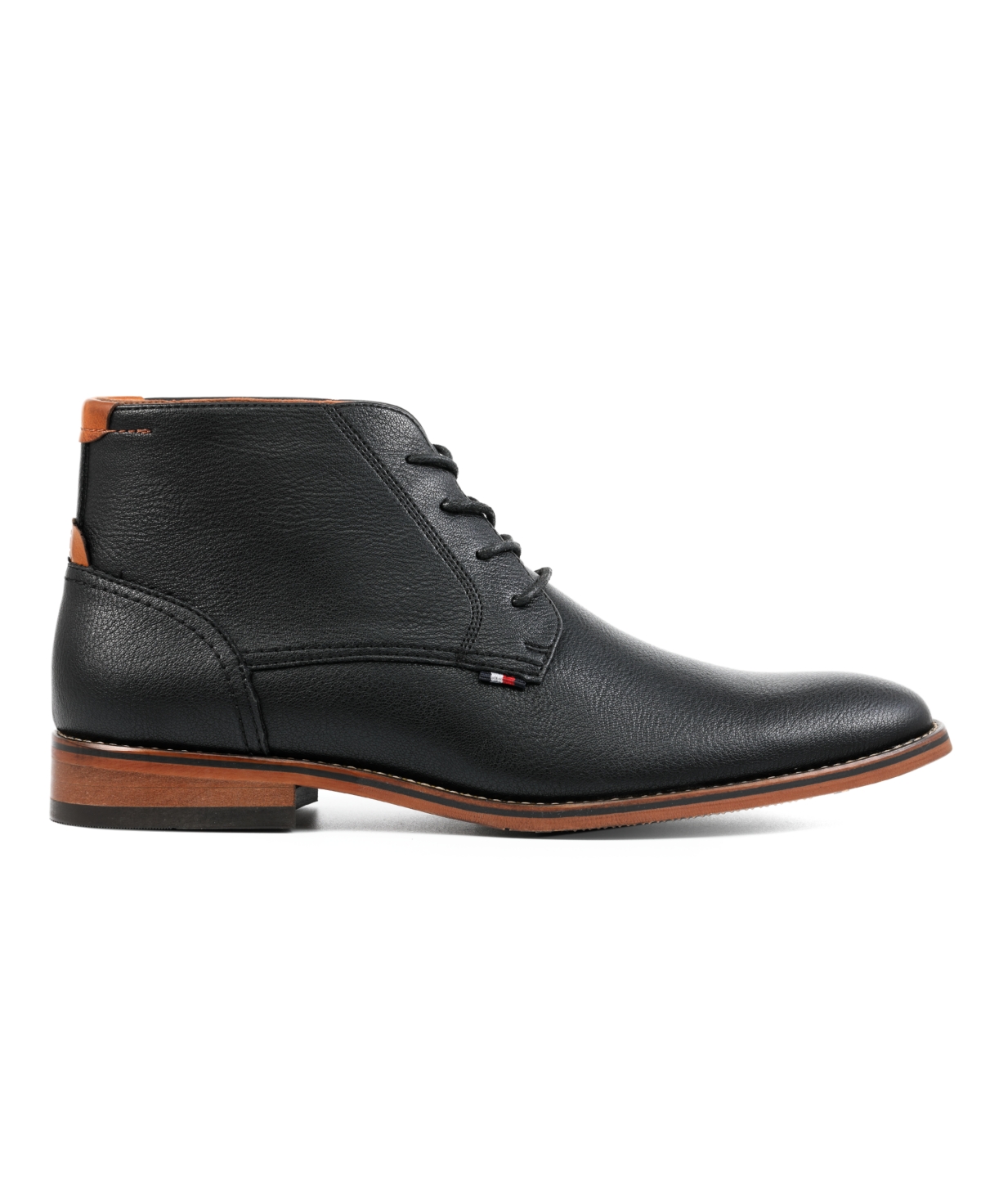 Tommy Hilfiger Men's Bage Lace Up Chukka Boots In Black Tumble
