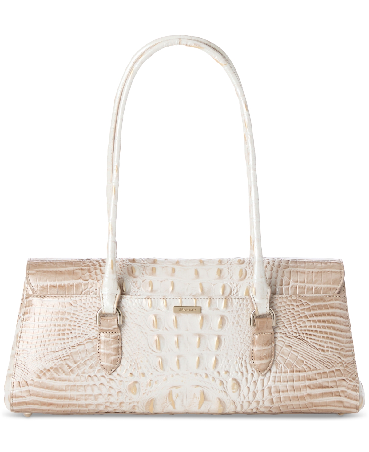 Brahmin Dayan Melbourne Satchel In Contour