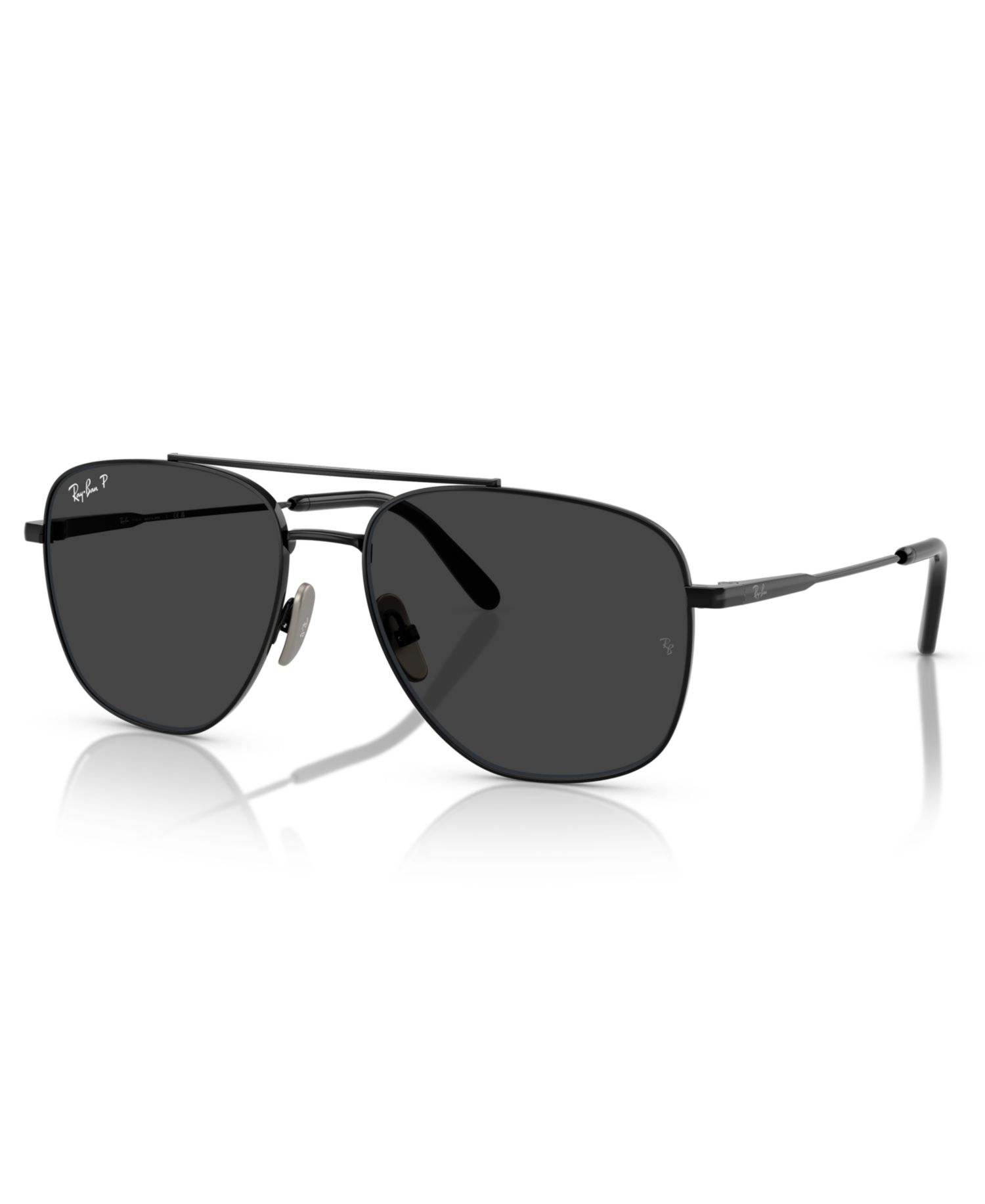 Unisex Polarized Sunglasses, William Titanium RB8097