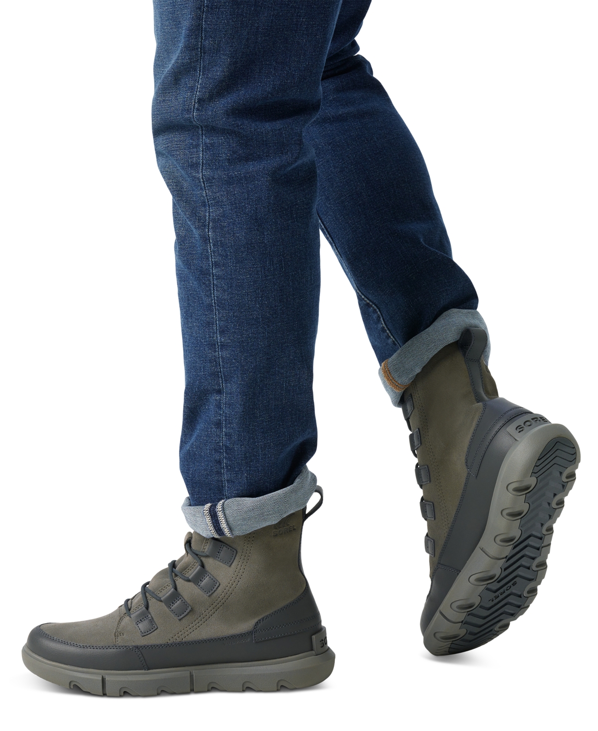 Sorel Explorer Next Waterproof Boot In Quarry,grill