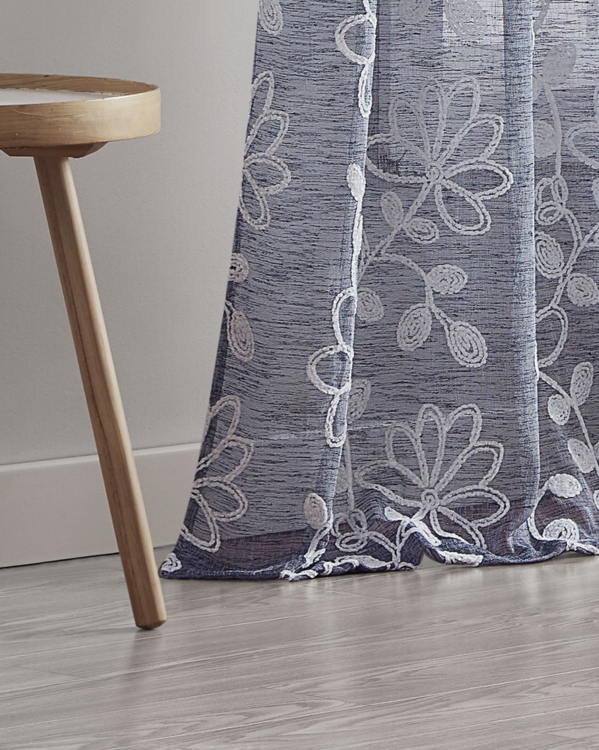 Dainty Home Rita Linen Look 76" W x 96" L Grommet Window Panel Set