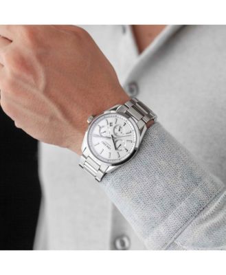 Men's Reserve Automatic Watch with Miyota 9100 and H-Shaped Bracelet