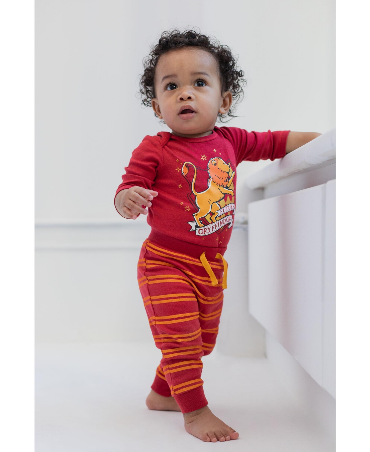 Harry Potter Baby Boys Baby Hufflepuff Slytherin Ravenclaw Baby 4 Pack Jogger Pants to -/ gray / green / blue