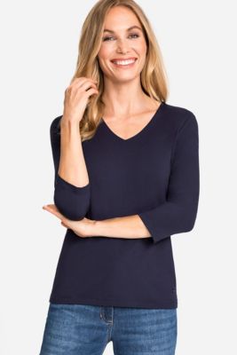 Women's 3/4 Sleeve V-Neck T-Shirt