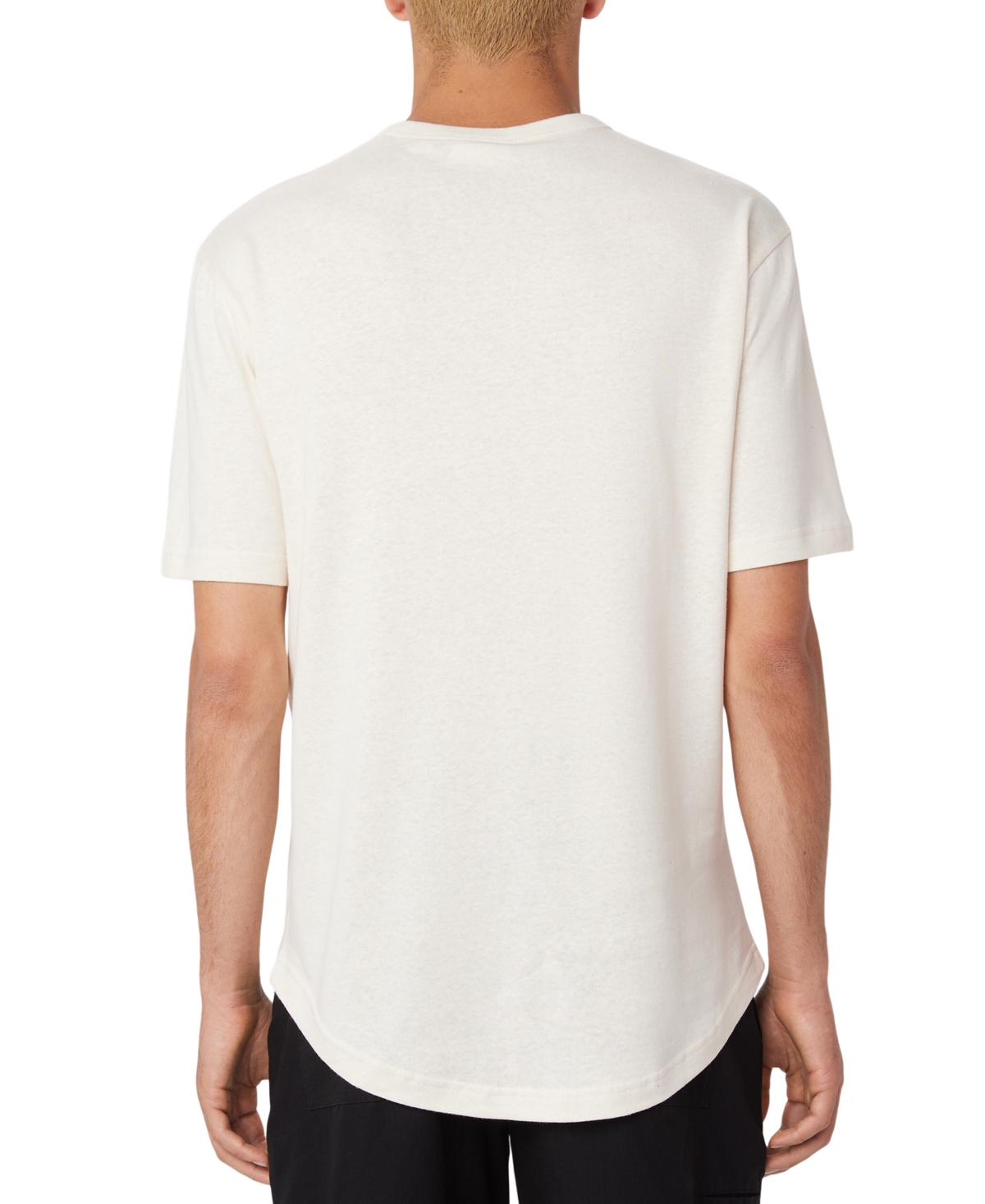 Frank And Oak Men's Textured Solid T-Shirt