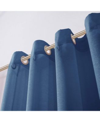 Melrose Semi Sheer Window Panel Set, 110" W x 84" L