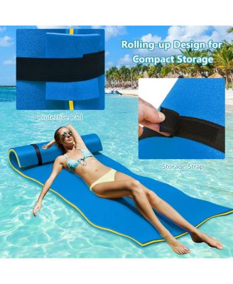 3-Layer Relaxing Tear-proof Water Mat-Blue