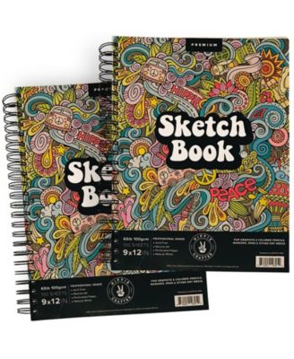 2 Pack Sketch Books