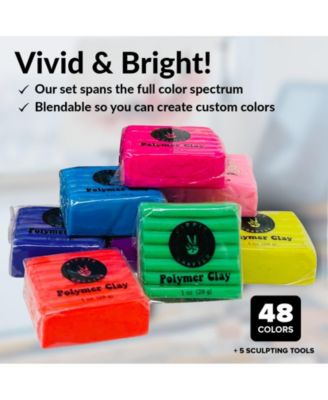 Polymer Clay Set 48 Colors