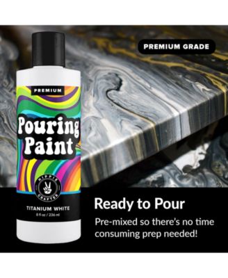 8oz Acrylic Pouring Paint Black