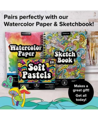 Soft Chalk Pastels 24 Pc