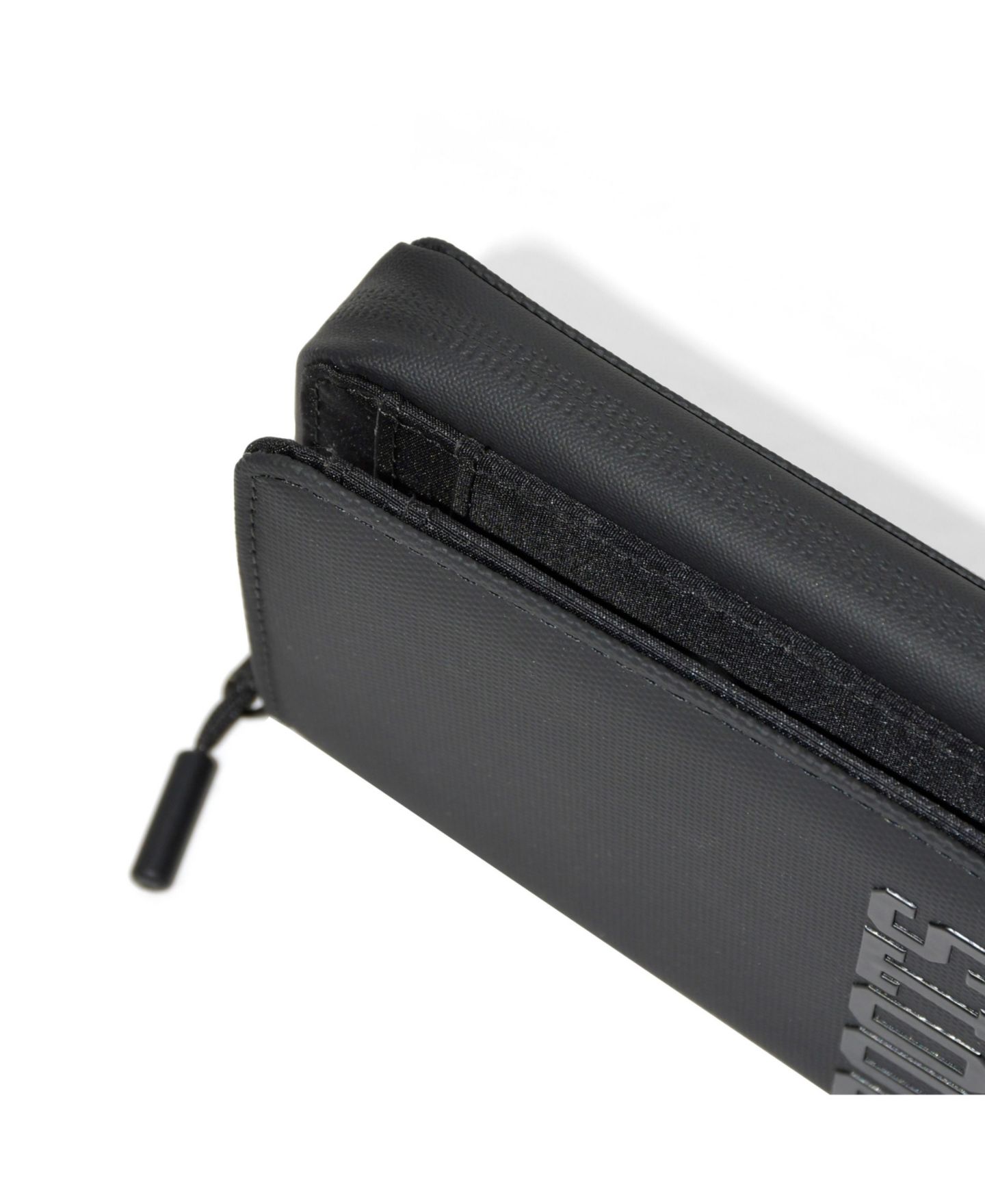 Мужской кошелёк Roots Compact Zip Around Snap Wallet, цвет: Чёрный комбинированный — фото 5