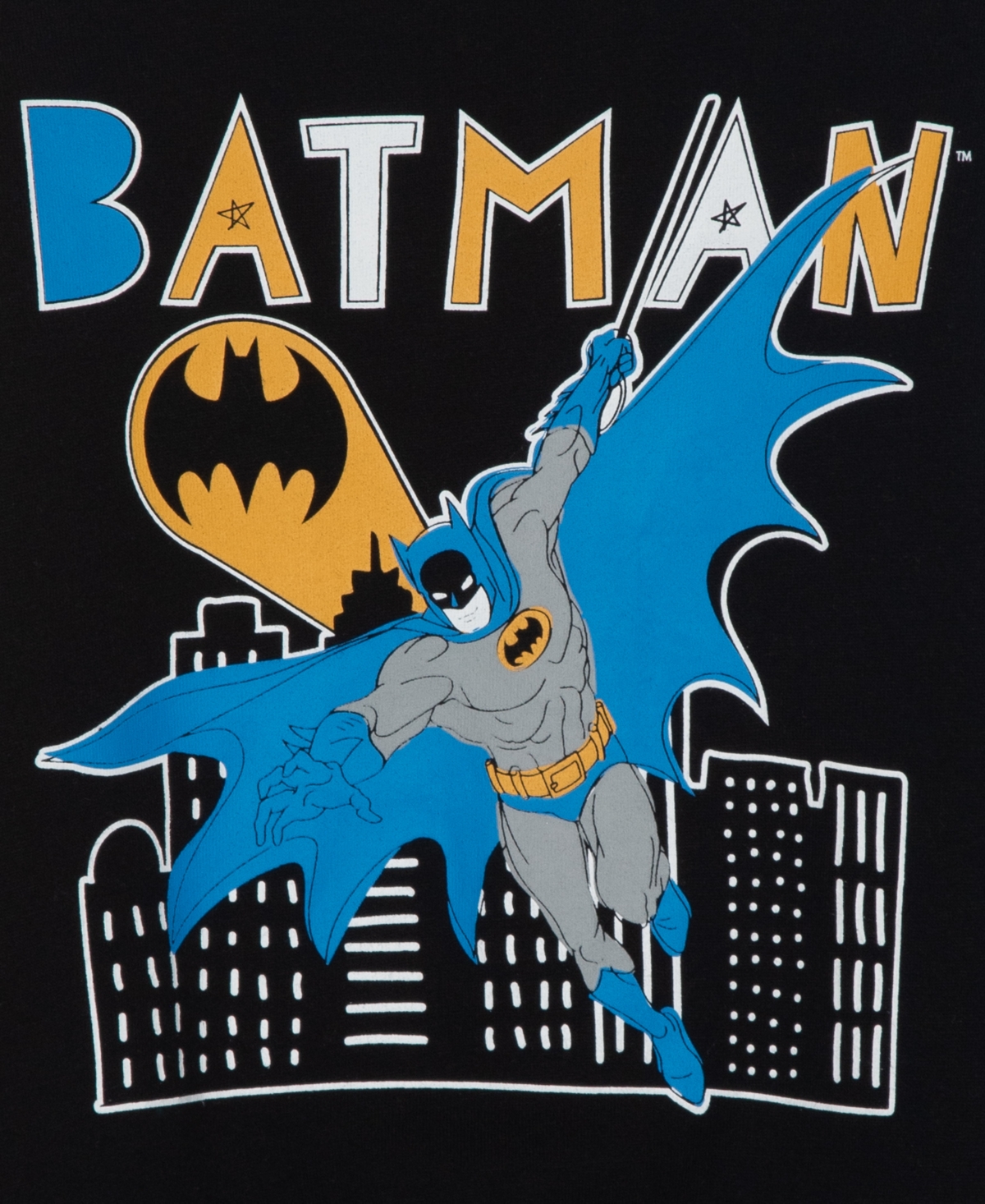 Nasa Toddler And Little Boys Batman Fleece Sweatshirt In Black