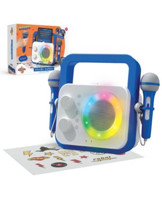 Geoffrey's Toy Box 2-Mic Karaoke Machine Music Station, Created