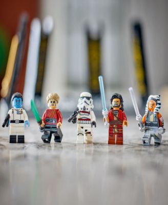 Star Wars Ahsoka Tano's Duel on Peridea Collectible Building Toy Set 75385, 382 Pieces