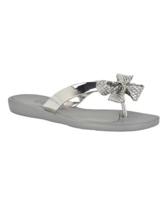 Women's Tata EVA Sparkle Bow Flip Flop Sandals