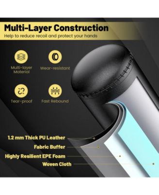 Freestanding Punching Bag Kickboxing Bag with Stand and Suction Cup Base