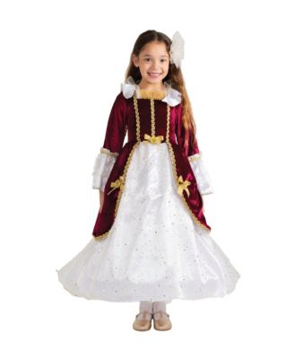 Red Princess Dress Costume Girls