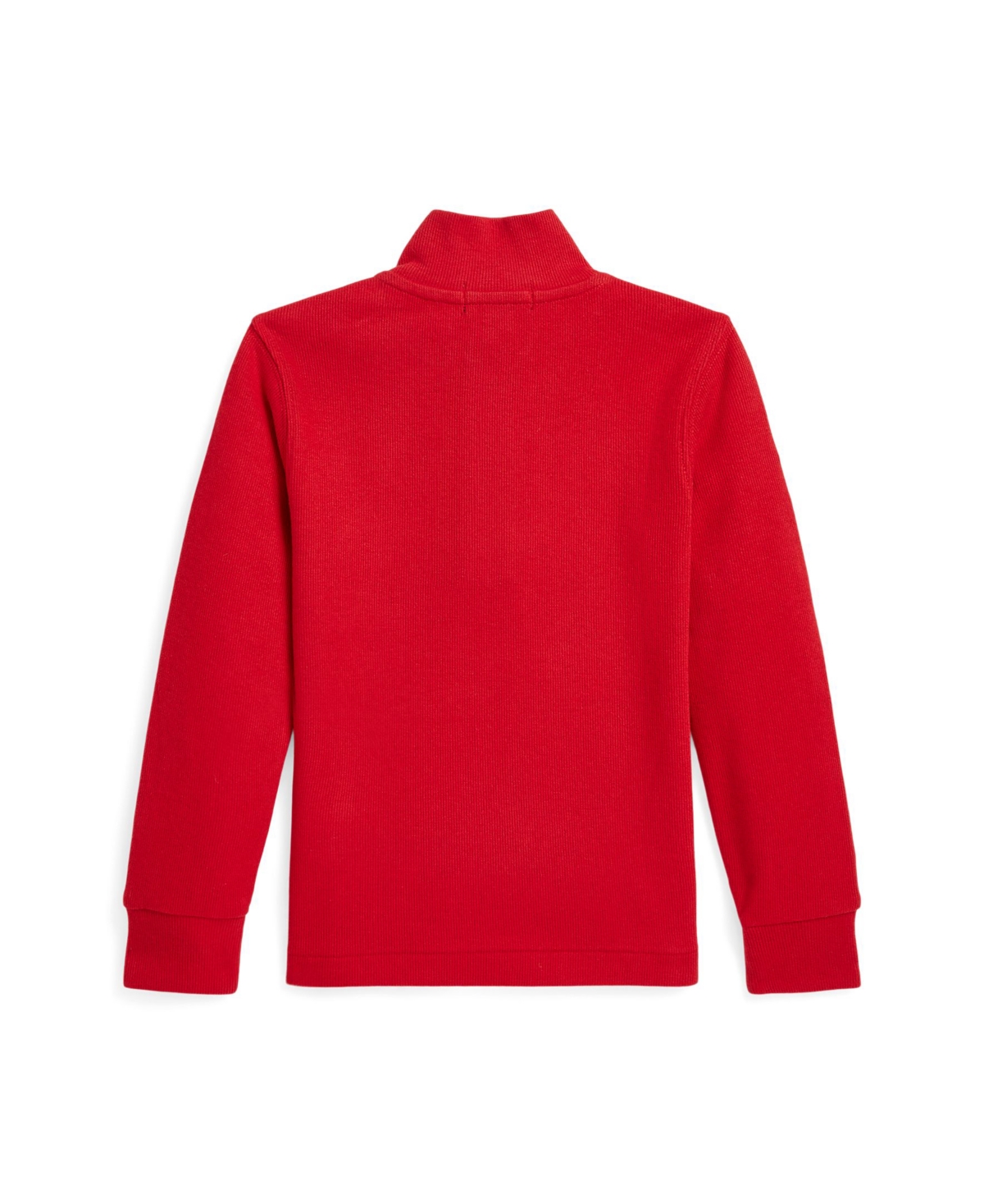 Polo Ralph Lauren Toddler and Little Boys Estate-Rib Quarter-Zip Pullover Sweatshirt - Rl 2000 Red