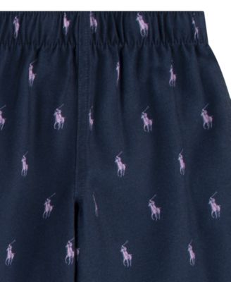 Polo Ralph Lauren Little Girls Woven Long Sleeve Pajamas, 2-Piece