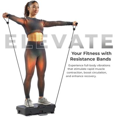 Premium 2D Vibration Plate & Oscillation Therapy Platform for Weight Loss, Rehabilitation, Circulation, & Muscle Toning