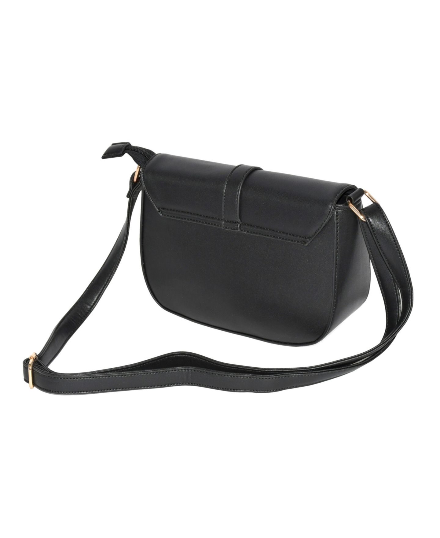 Женская сумка Nicci Ladies' Crossbody Bag with Buckle, цвет: Чёрный — фото 9