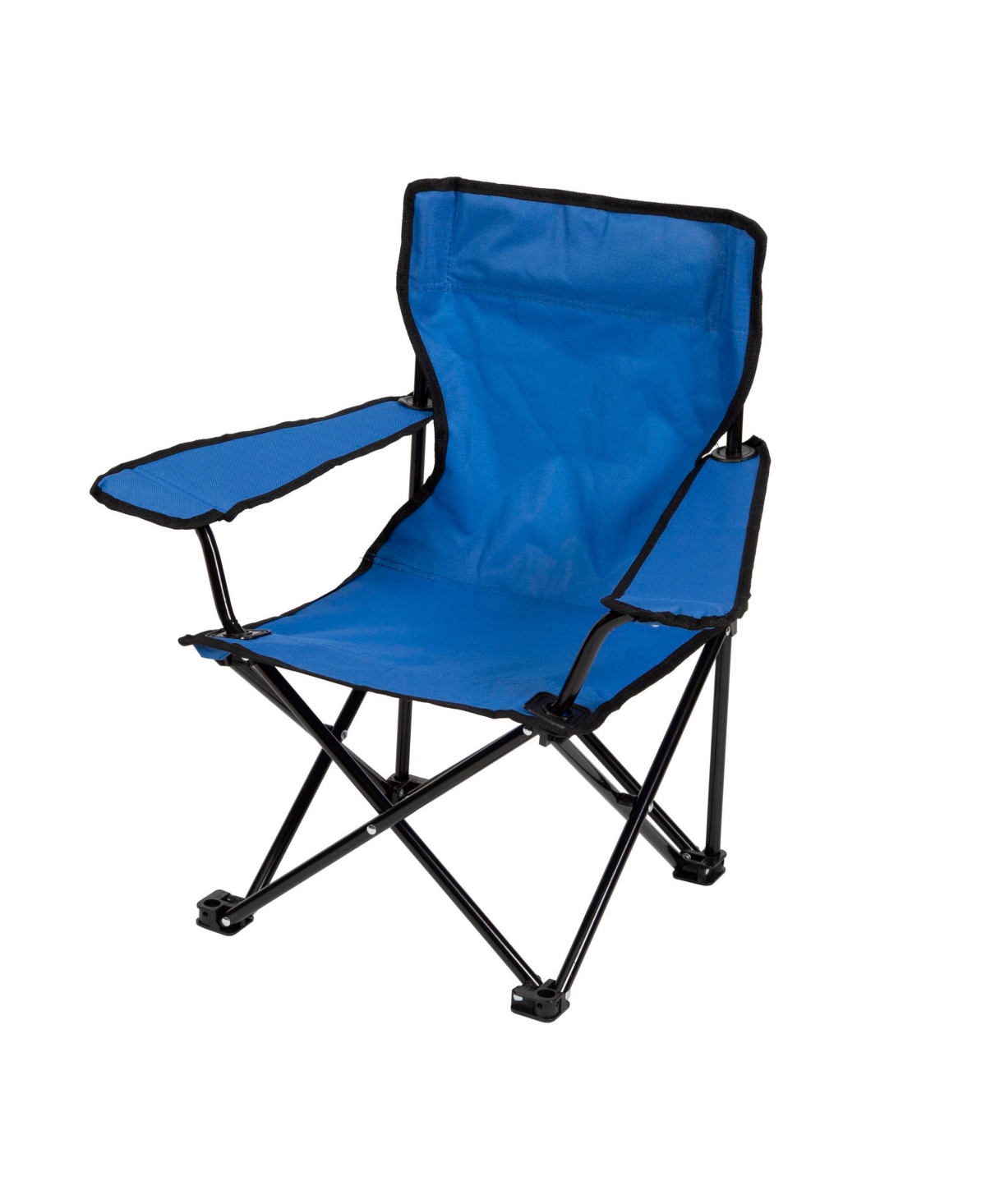 Pacific Play Tents Sapphire Blue Super Chair - Black frame with blue seat