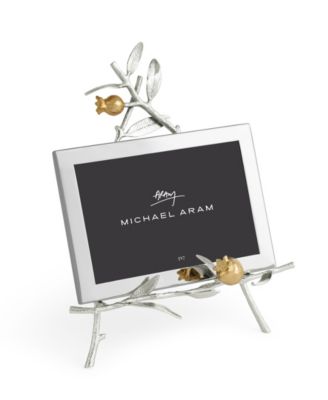 Pomegranate Silver and Gold Easel Frame