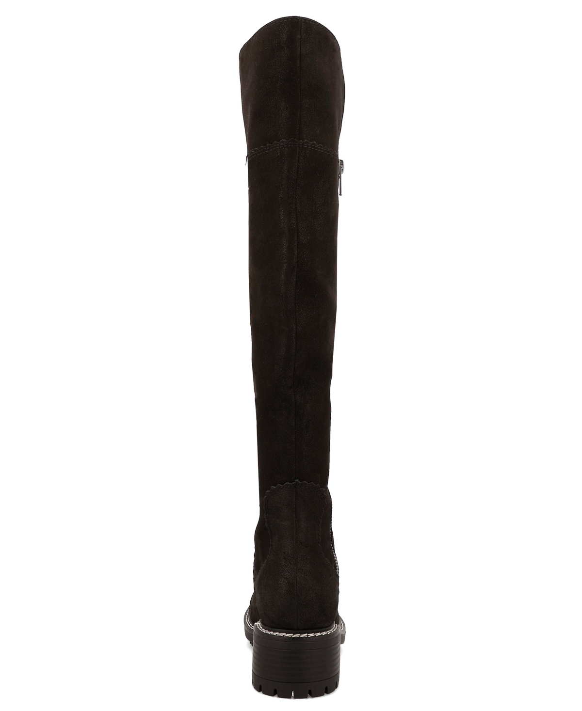 Mia Women's Pike Lug Sole Tall Boots In Black