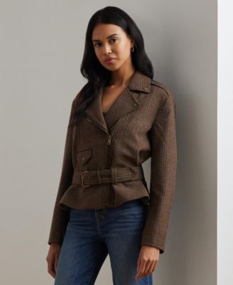 Lauren Ralph Lauren - Women's Belted Moto Jacket