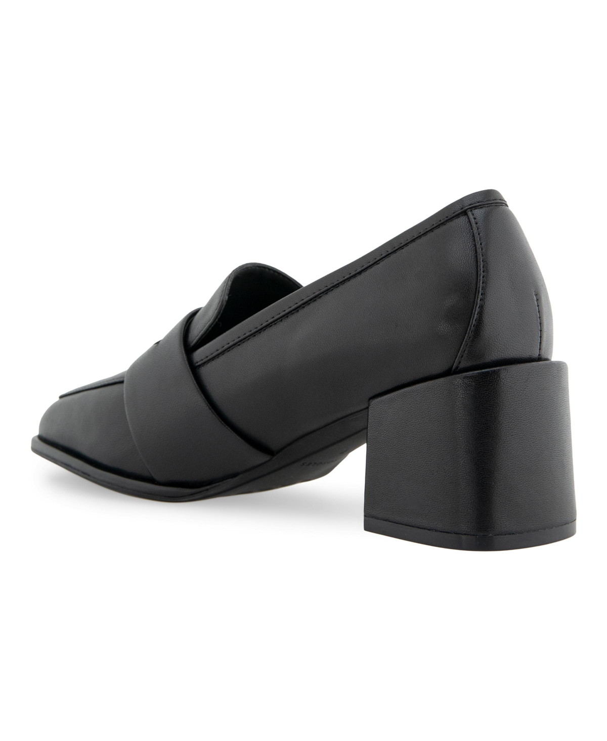 AEROSOLES WOMEN'S ARNETT BLOCK HEEL LOAFERS 