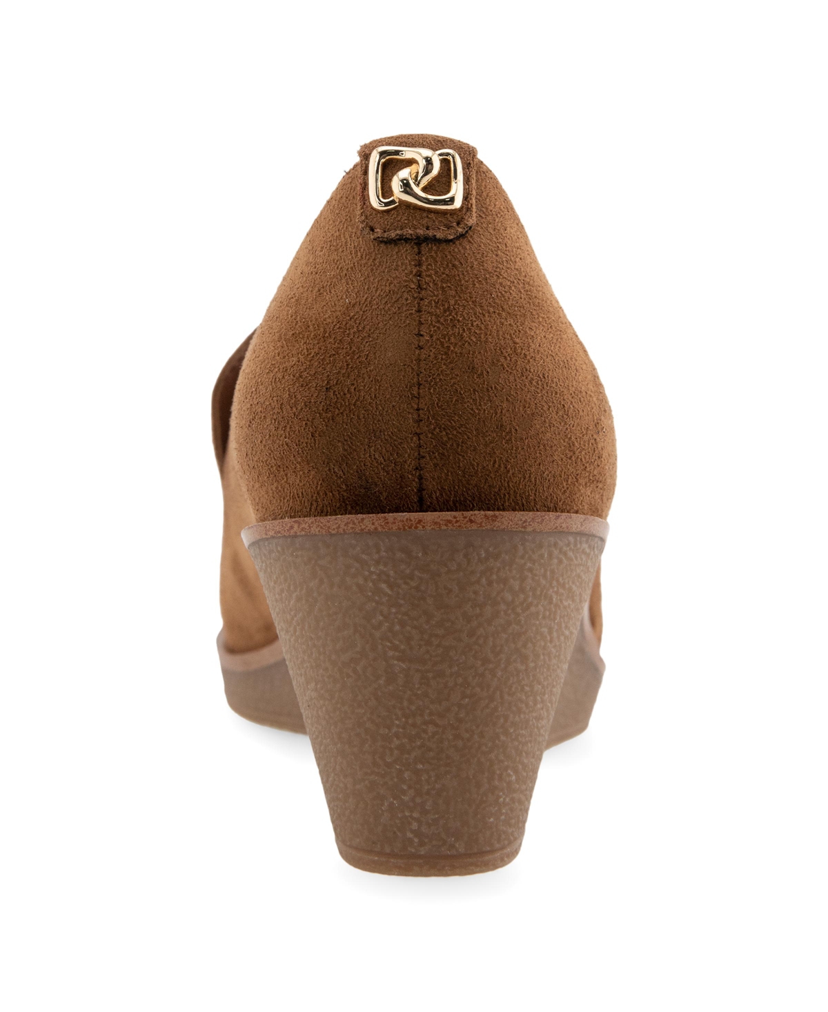 AEROSOLES WOMEN'S BASIL WEDGE HEEL LOAFERS 