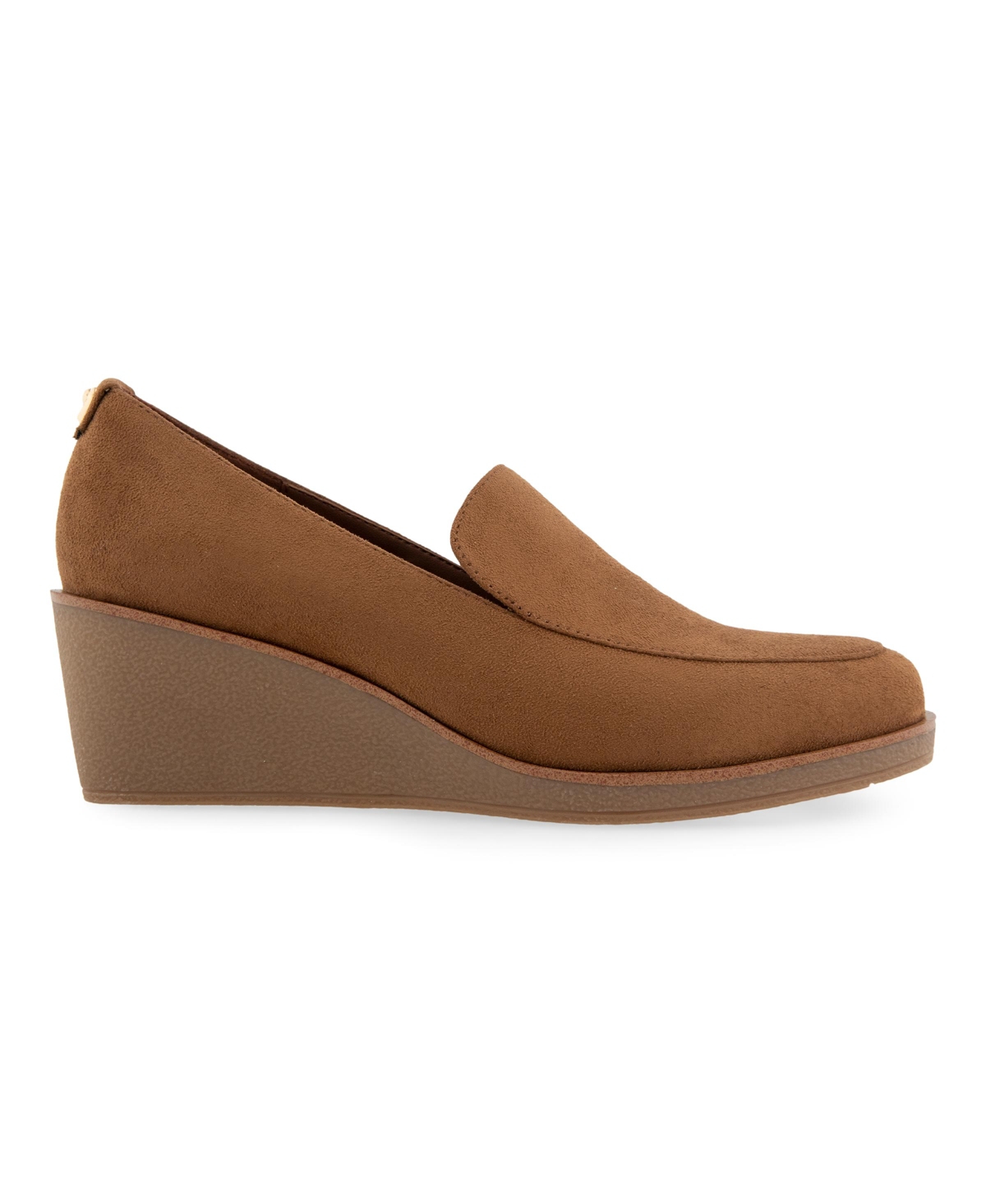 AEROSOLES WOMEN'S BASIL WEDGE HEEL LOAFERS 