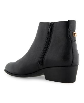 Women's Claus Buckle Ornament Booties