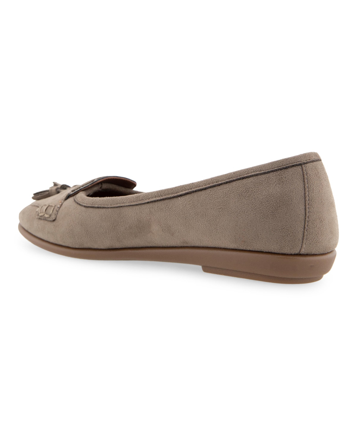 AEROSOLES WOMEN'S BROOKS TASSEL BALLET FLATS 